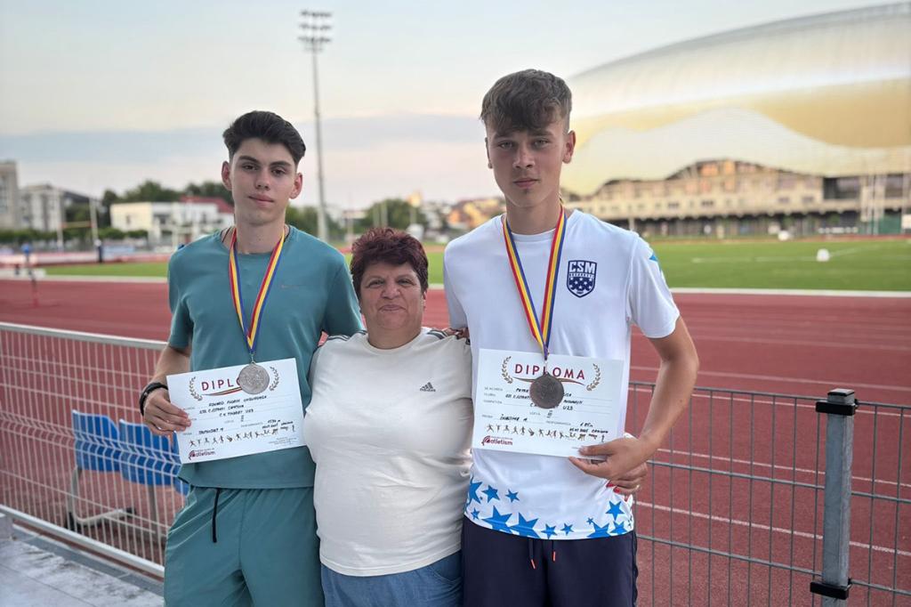 Trei medalii pentru Câmpina la Naționalele de atletism pentru sportivi sub 23 ani