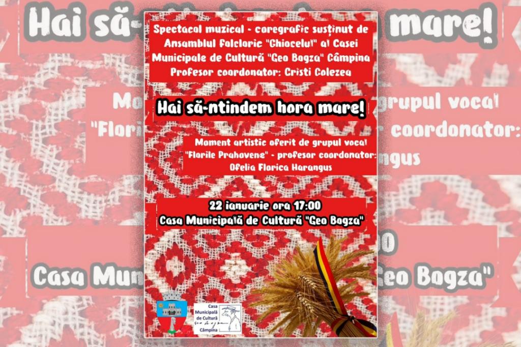 La Casa de Cultură „Geo Bogza” va avea loc un spectacol dedicat Unirii de la 24 Ianuarie