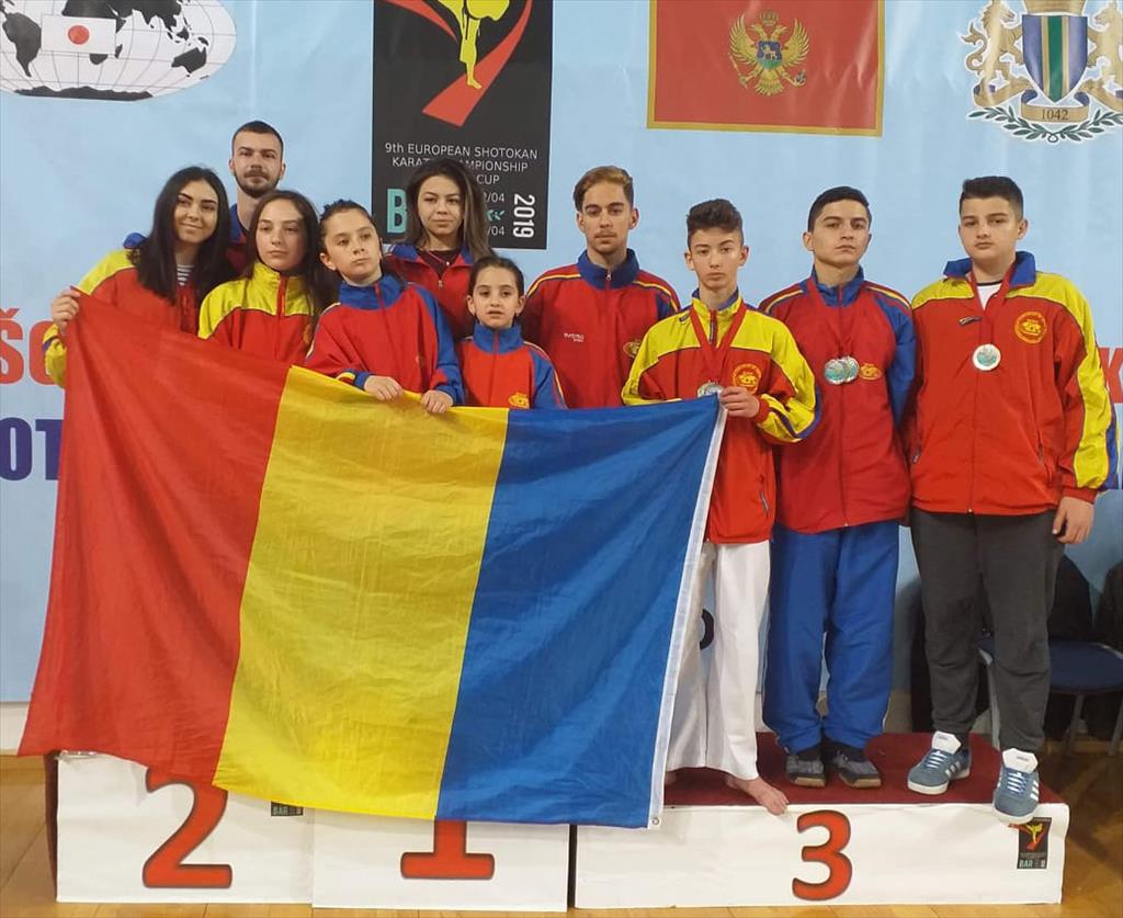Salbă de medalii pentru sportivii de la AIKO Câmpina la două competiții desfășurate în Muntenegru