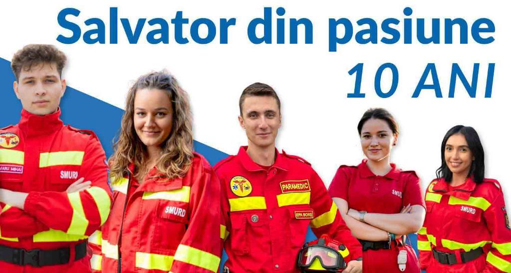 Zece ani de la lansarea programului „Salvator din pasiune” – un deceniu de voluntariat, implicare și solidaritate