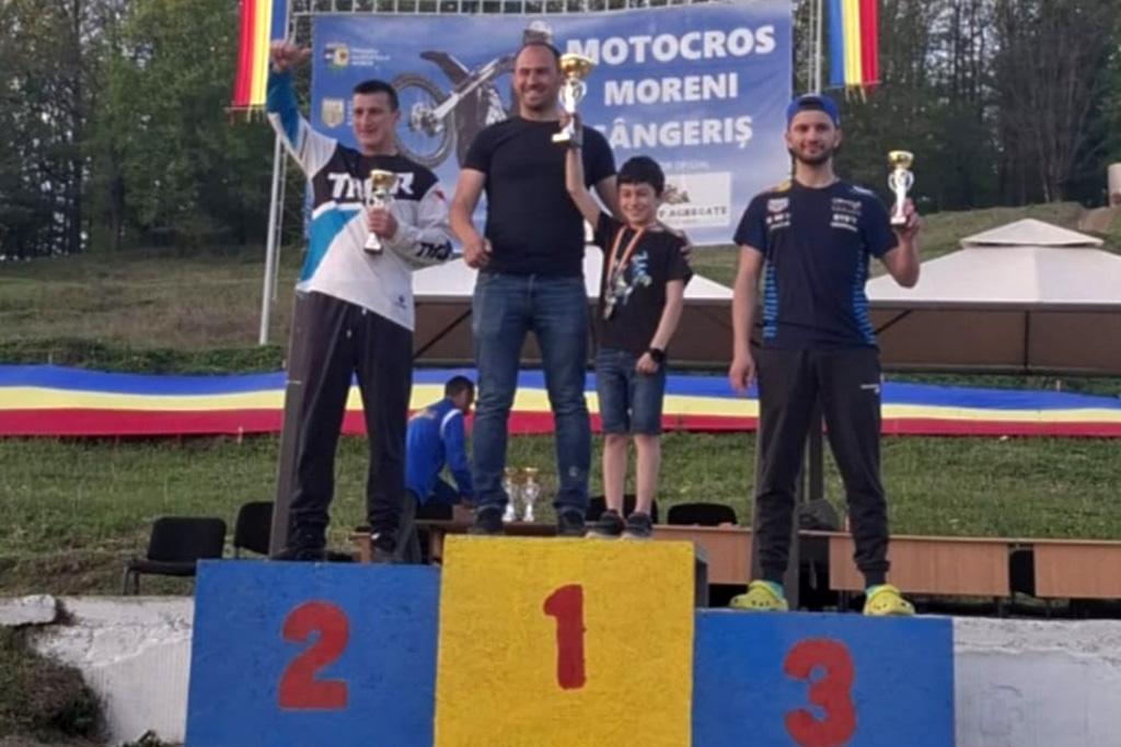 Două clasări pe podium pentru Lido Câmpina în etapa Naționalelor de motocros de la Moreni