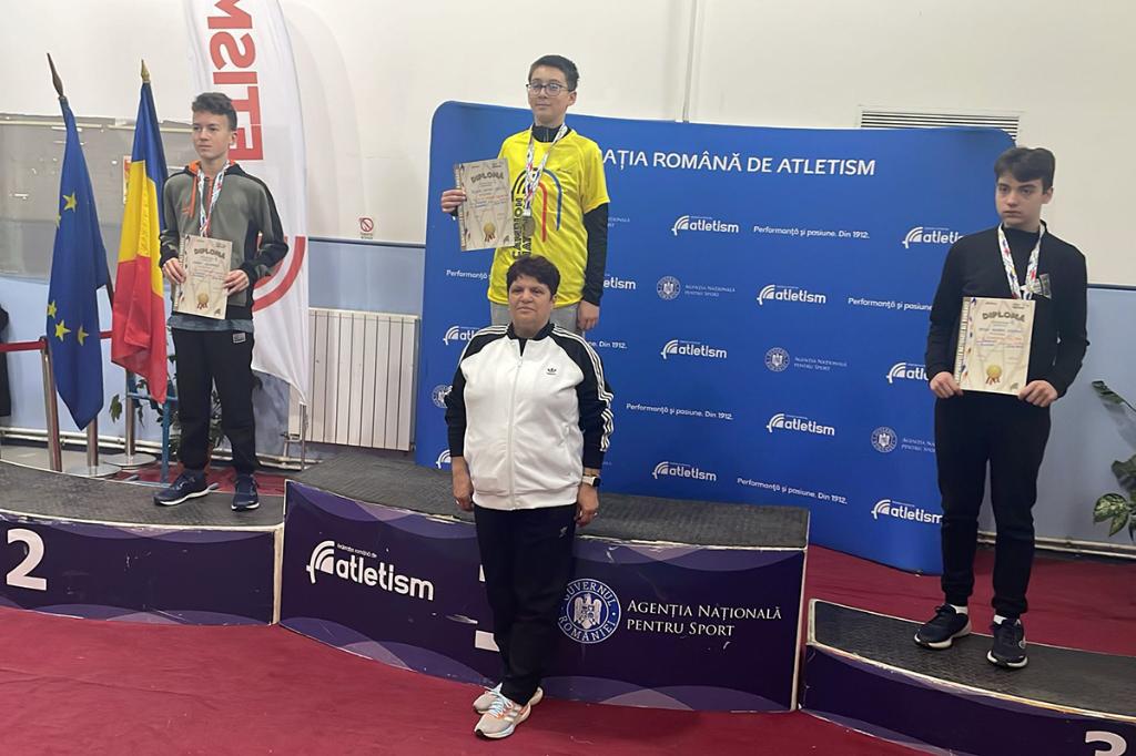 Trei medalii pentru atletismul câmpinean în prima zi a Naționalelor sub 14 ani