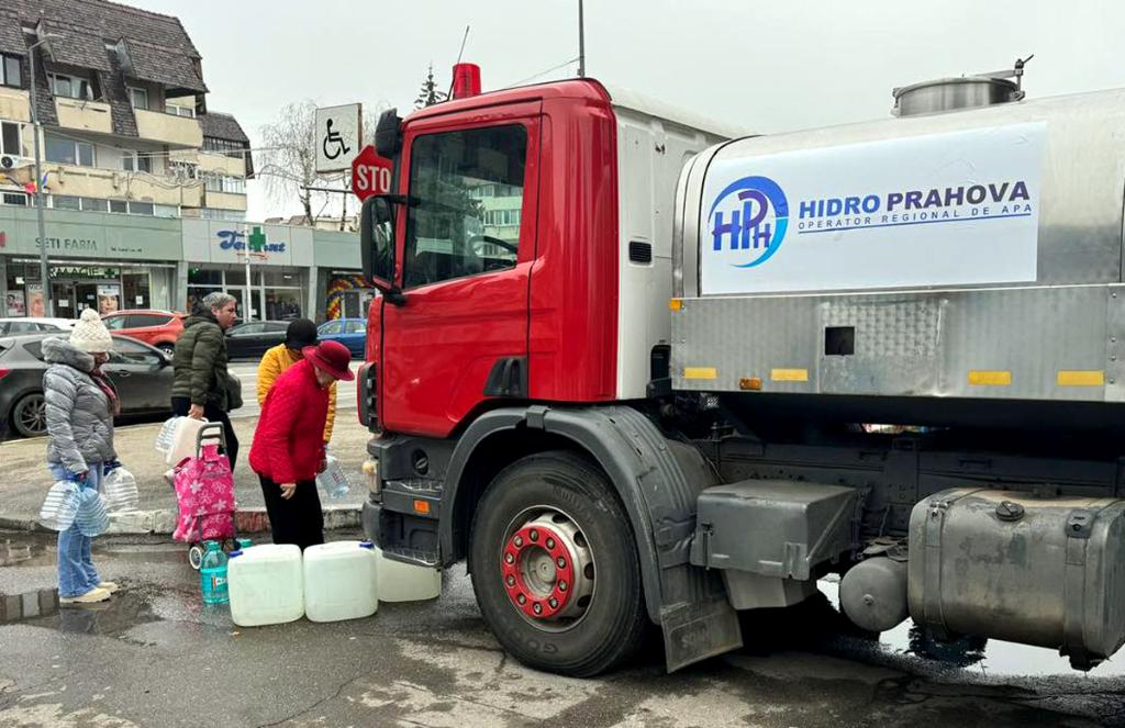 Locațiile din Câmpina unde HidroPrahova a amplasat rezervoare și cisterne cu apă potabilă