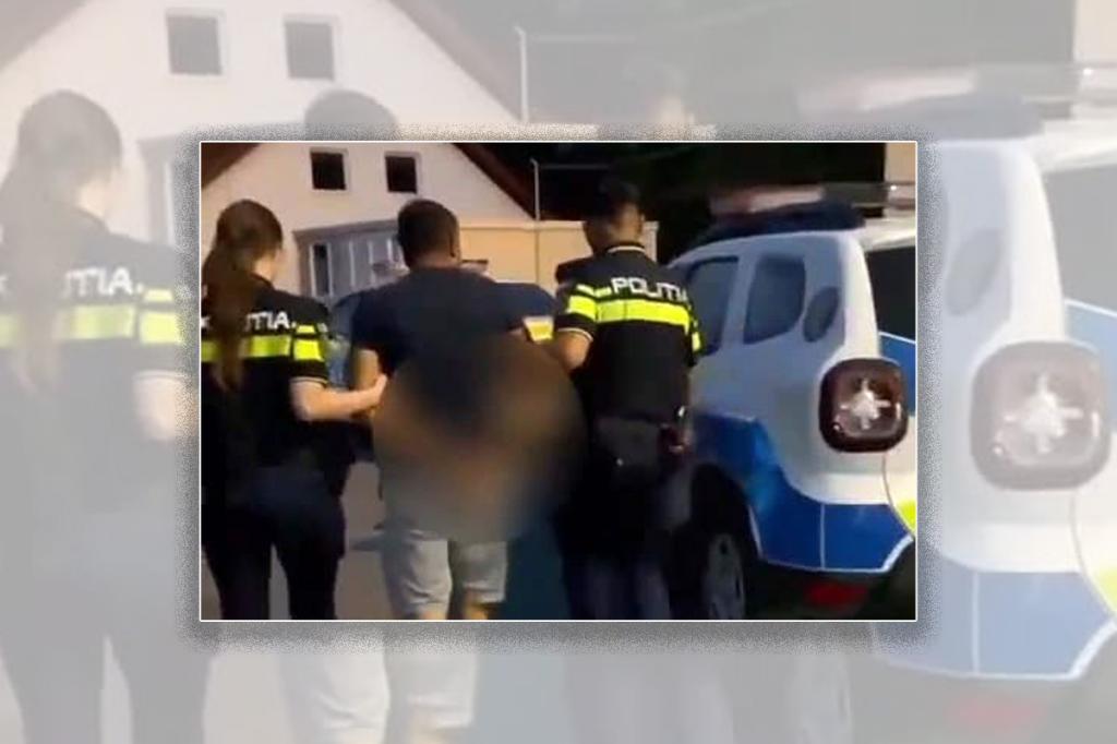 Doi bărbați au fost reținuți după un scandal violent la Filipeștii de Pădure