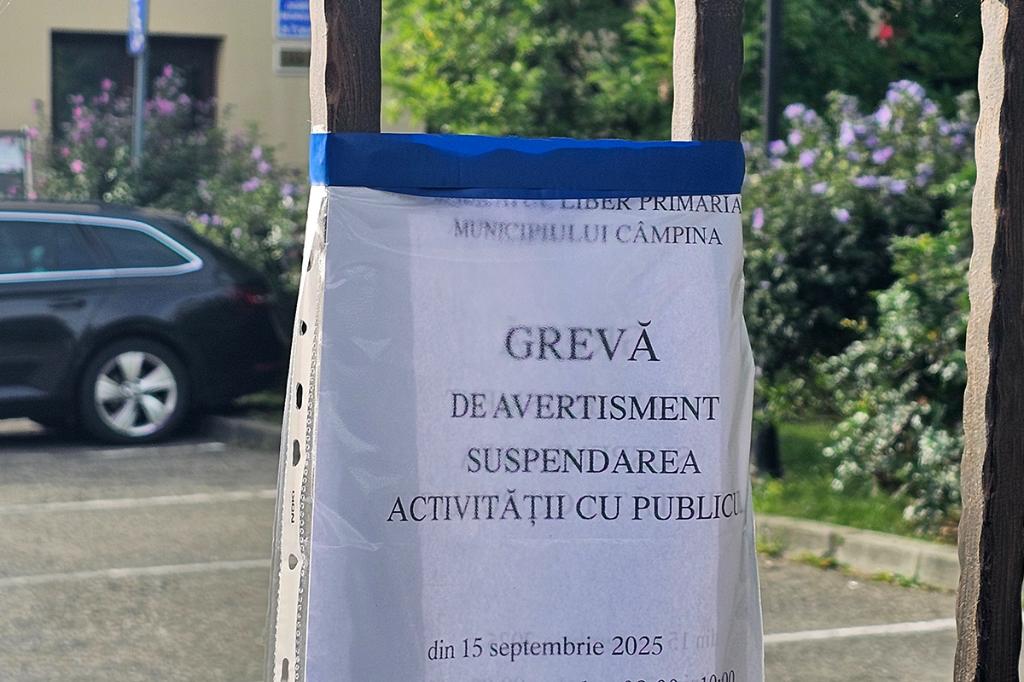 La Serviciul de Evidență a Persoanelor Câmpina s-a renunțat la grevă