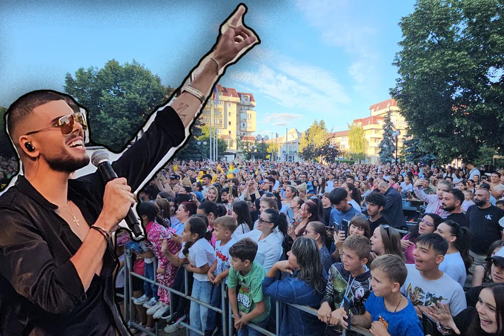 Andrei Bănuță are un public numeros și la Câmpina. S-a demonstrat sâmbătă seara, la concertul din centrul municipiului