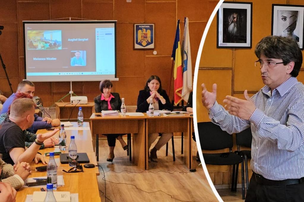 O oră și jumătate de ”Diverse” la ședința Consiliului Local Câmpina. Proiectele lui Cosmin Raț și răspunsurile primite