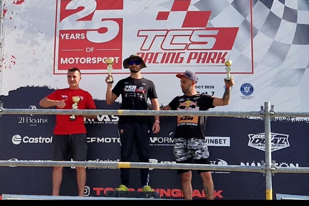 Motocros. Alin Pandele (Lido Câmpina) a câștigat etapa de la Ciolpani și a trecut pe primul loc în clasamentul general la Amatori MX1
