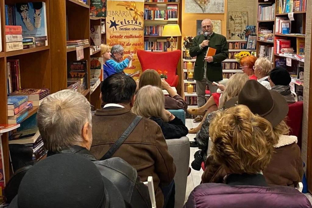 Seratele Culturale Elstar. Strănepoata lui Ioan Slavici și-a lansat cel mai recent volum
