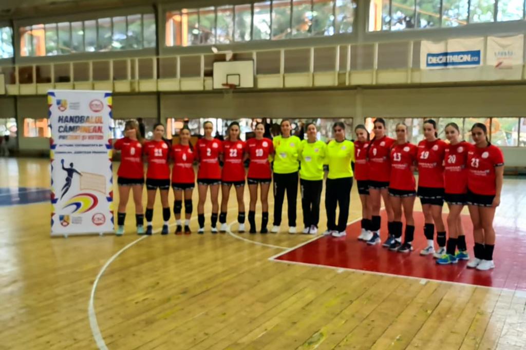 Handbal feminin, juniori II. CS Câmpina - LPS Brăila 28-28