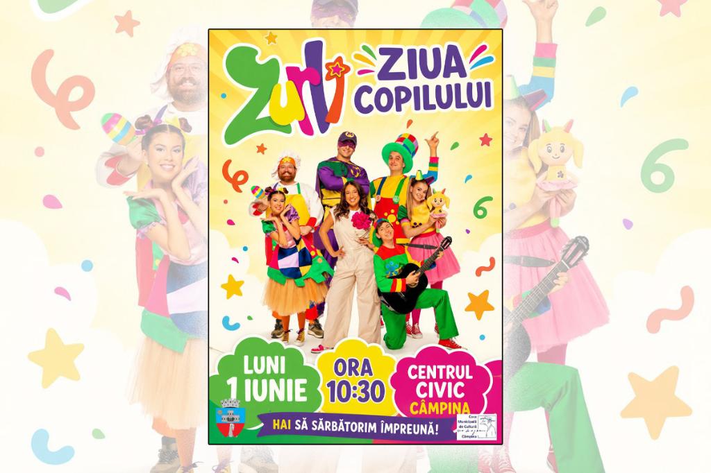 Gașca „Zurli” vine la Câmpina de Ziua Copilului