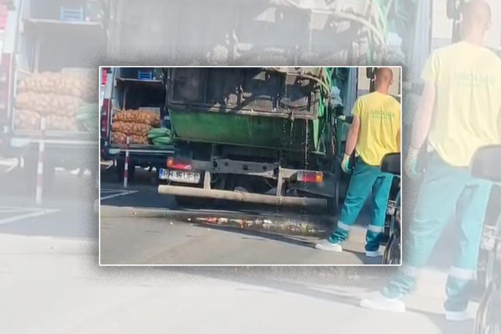 Câmpinenii sunt nemulțumiți de mașinile de gunoi din care... curge. Explicațiile operatorului de salubritate