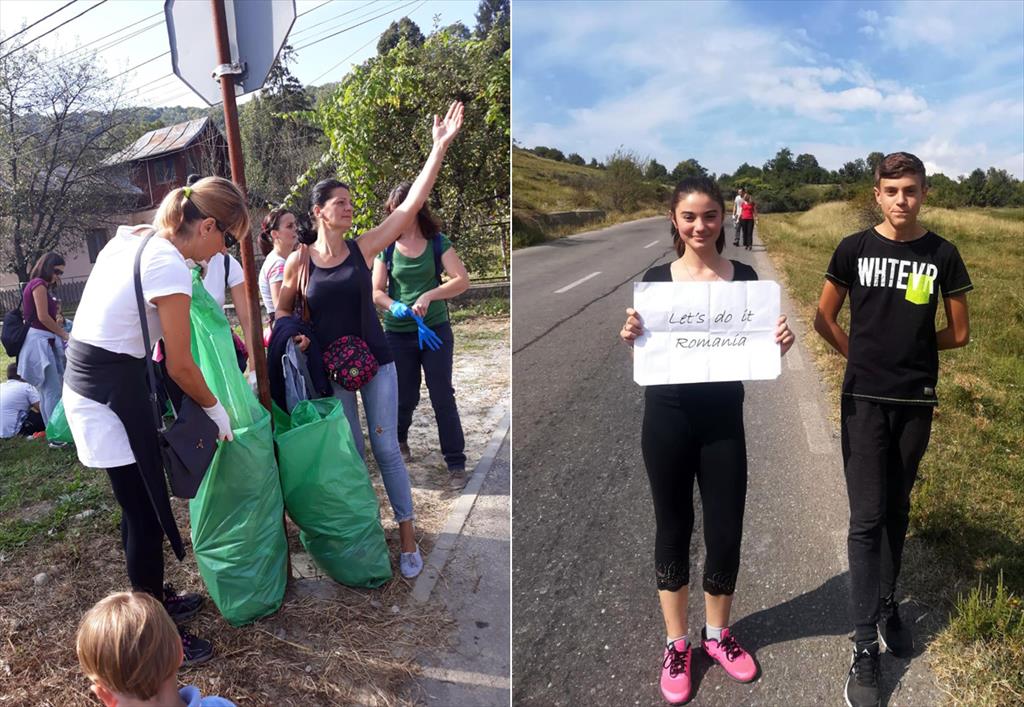 220 de voluntari au făcut curățenie în Poiana Câmpina, în cadrul campaniei 