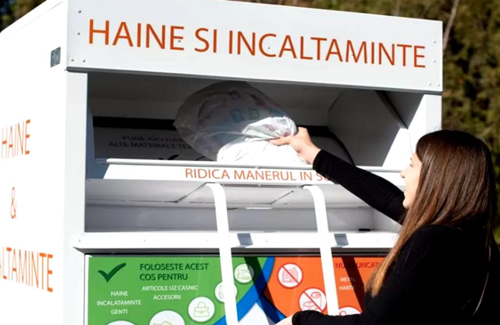 În Poiana Câmpina vor fi amplasate șase containere pentru colectarea deșeurilor textile