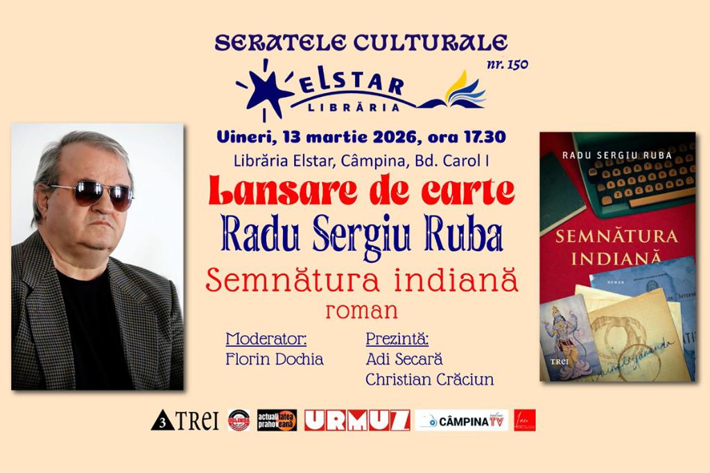 Seratele Culturale Elstar. La ediție aniversară se lansează „Semnătura indiană”