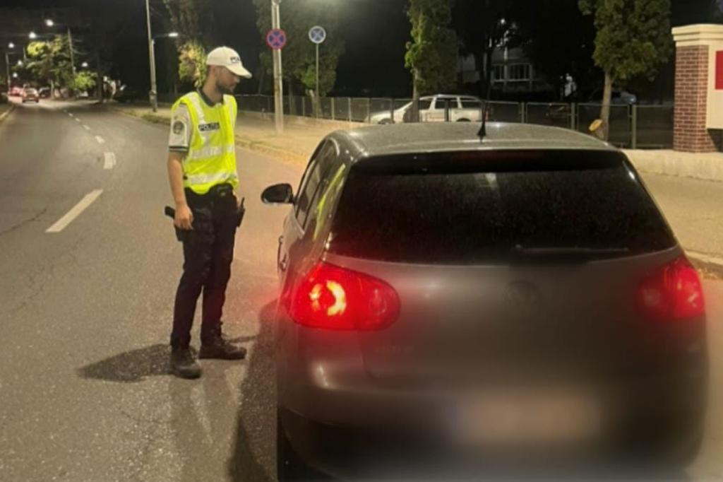 Un câmpinean a fost prins în Ploiești, noaptea trecută, băut la volan