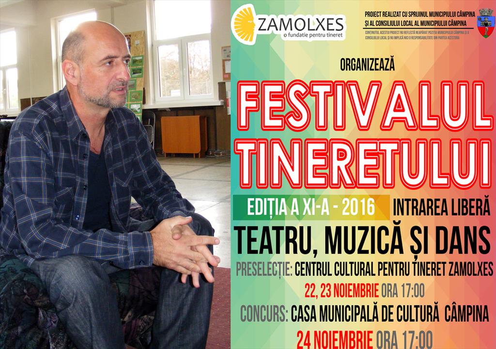 Teatru, muzică și dans la Festivalul Tineretului - Câmpina 2016 organizat de Fundația Zamolxes