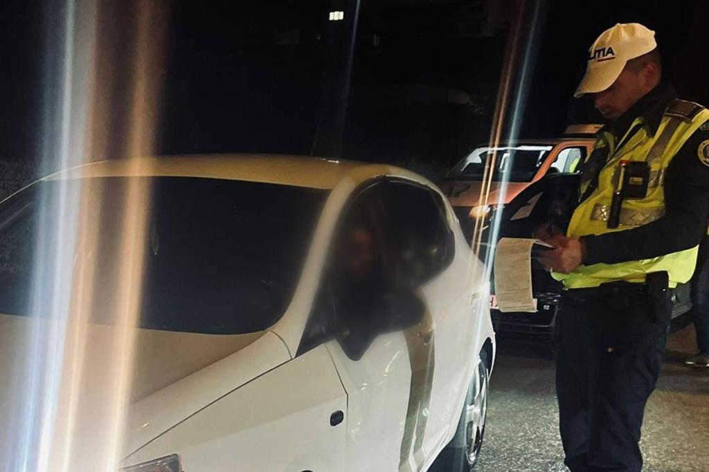 O tânără din Provița de Jos a fost depistată de polițiști la volan, deși avea permisul suspendat