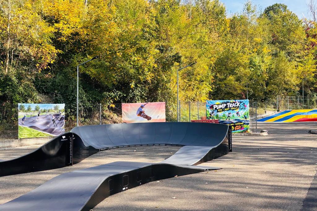 La Câmpina, skate park-ul s-a transformat în pump track