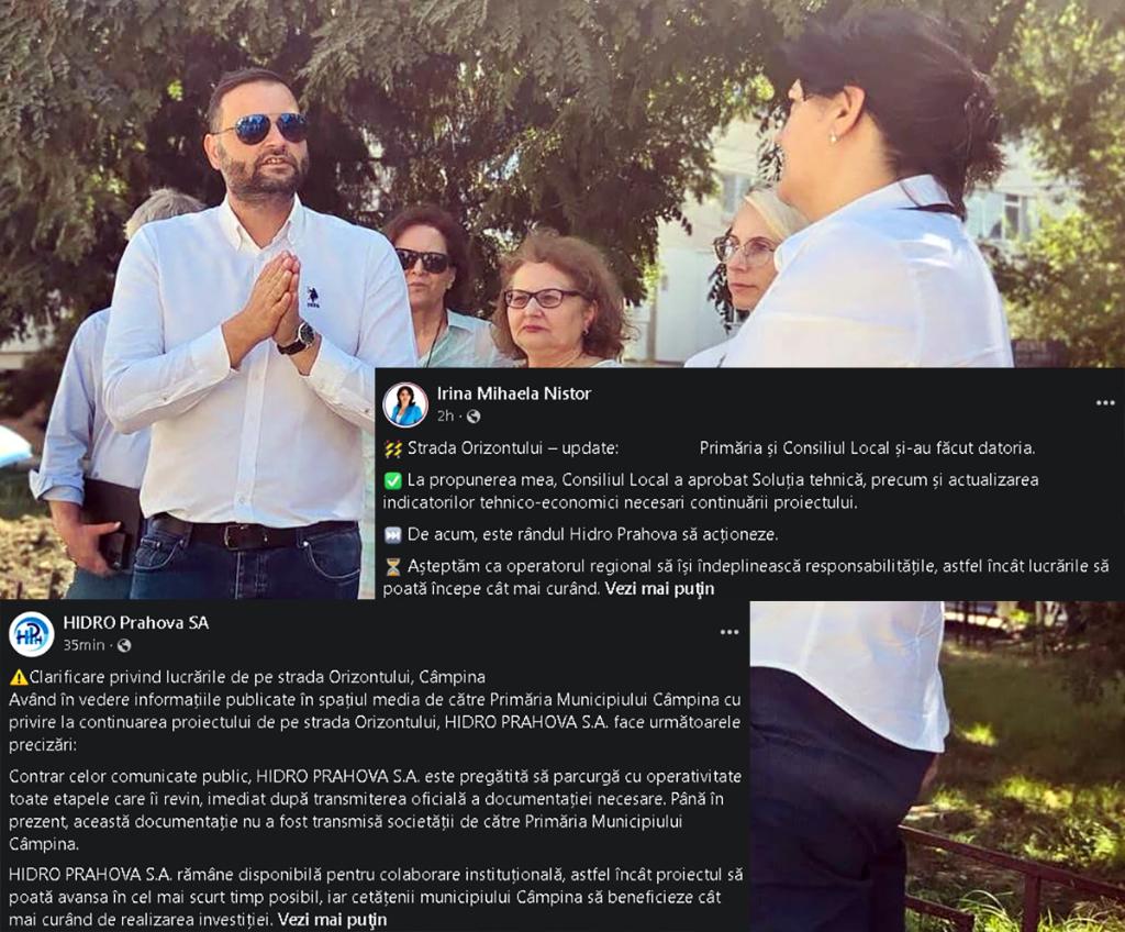 Primăria Câmpina și HidroPrahova, discutați împreună și vă înțelegeți separat?