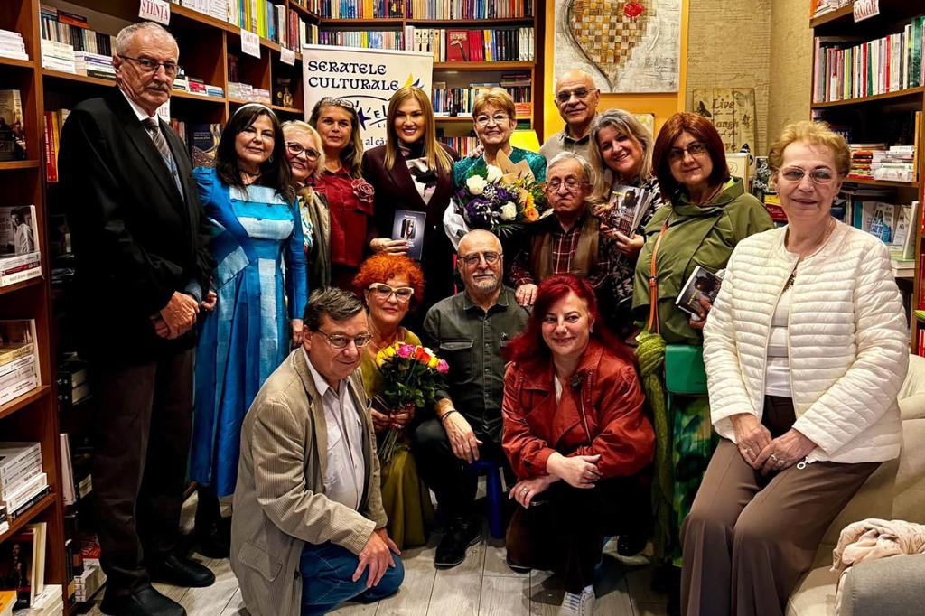 Serateșe culturale Elstar. O librărie plină și două cărți lansate