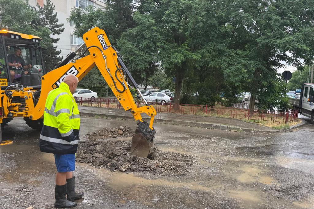 HidroPrahova a finalizat intervenția de pe Strada Orizontului