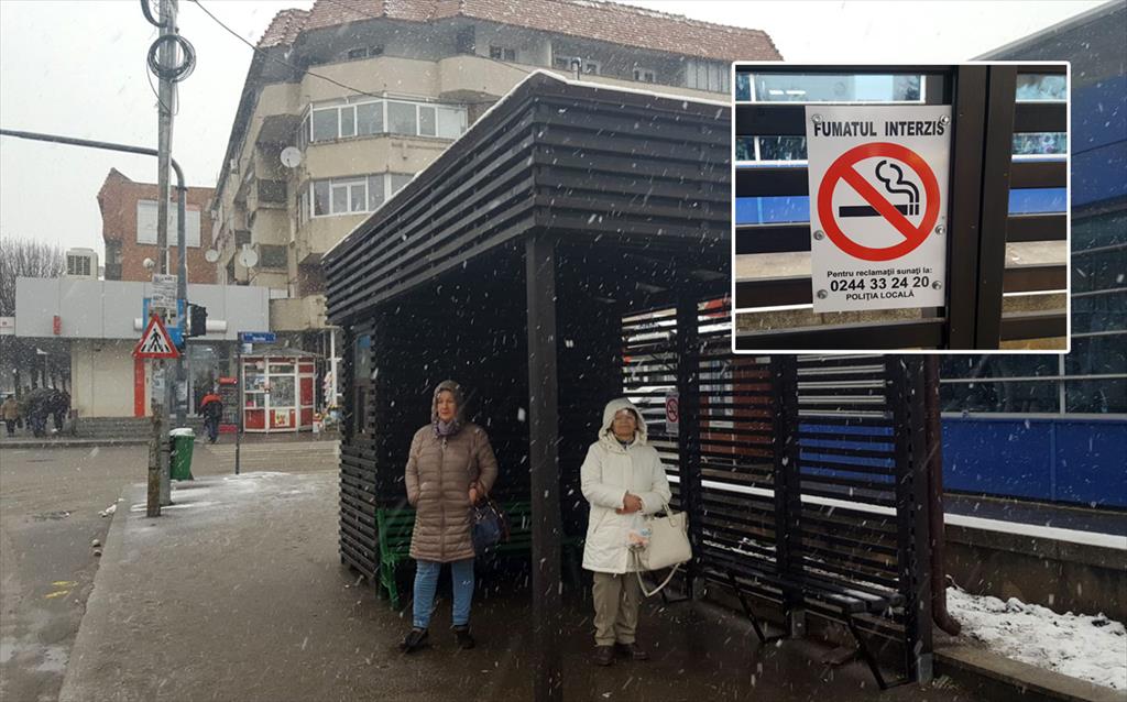 În stațiile din Câmpina plouă, ninge, bate vântul, dar aveți grijă, fumatul este interzis!