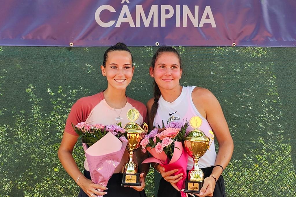 Turneu internațional de tenis la Câmpina. Vanessa Popa Teiușanu și Briana Szabo au câștigat proba de dublu