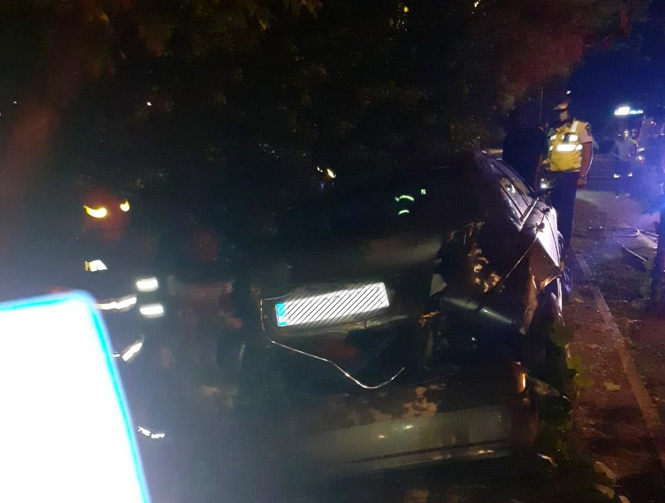 Accident spectaculos în Câmpina, pe Calea Dacia, produs de un tânăr de 19 ani