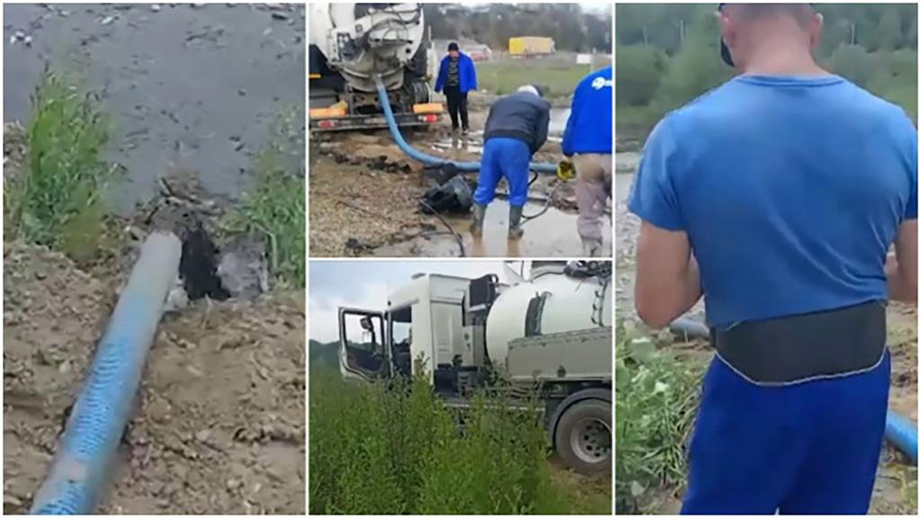 La Breaza, angajații HidroPrahova sunt acuzați că au deversat o vidanjă în râul Prahova!