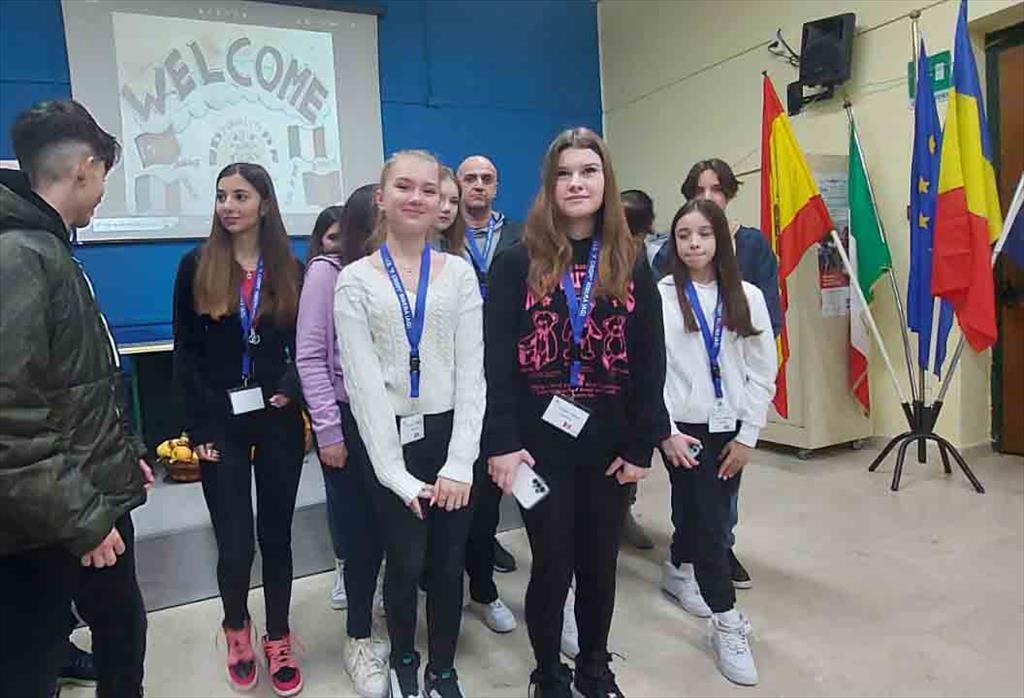 Elevii Școlii Gimnaziale ”B.P. Hasdeu” Câmpina au fost în Italia, în cadrul unui proiect Erasmus