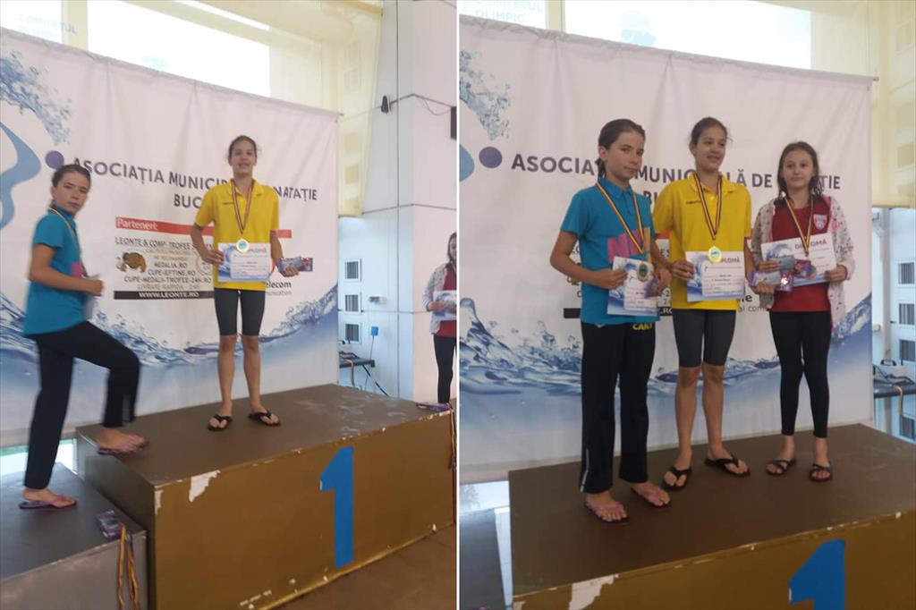 Patru medalii pentru Barracuda Câmpina la Campionatul de Nataţie al Municipiului Bucureşti