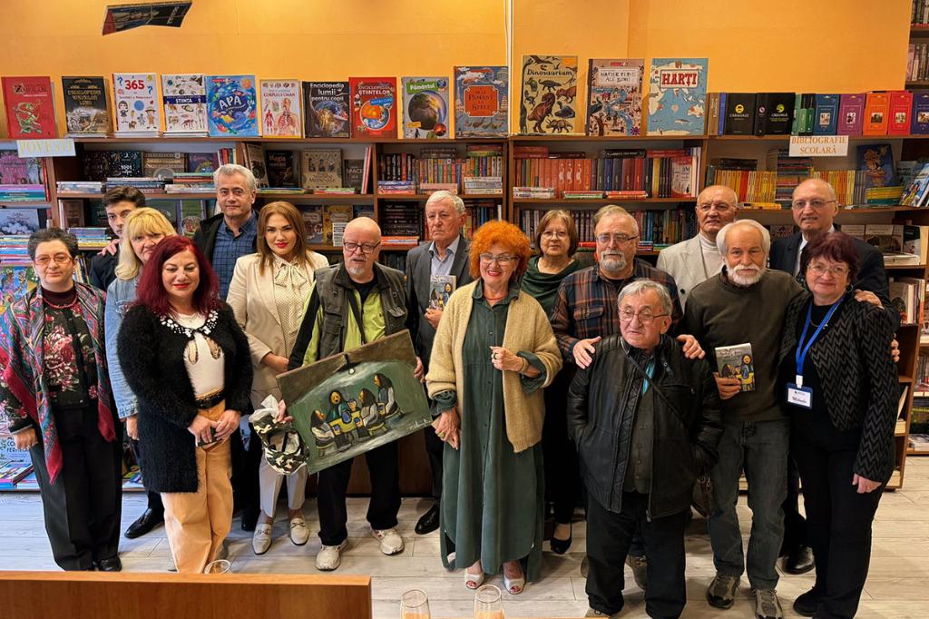 Seratele Culturale ELSTAR. Viorel Domenico si-a lansat volumul ”Povești din strada Putna”