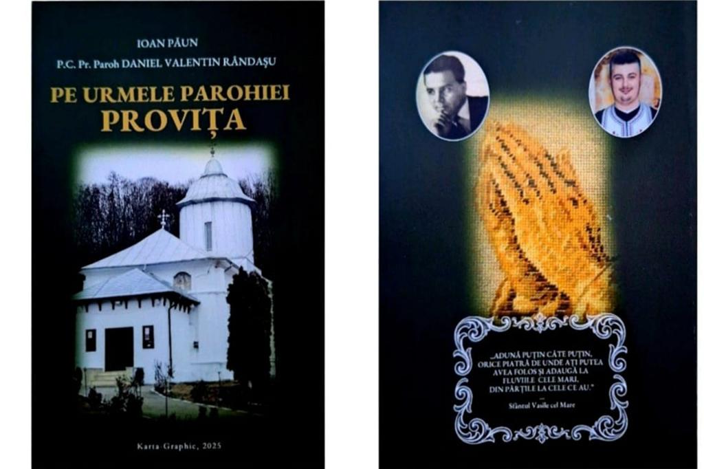 Lansare de carte la Biserica ”Adormirea Maicii Domnului” Provița de Sus
