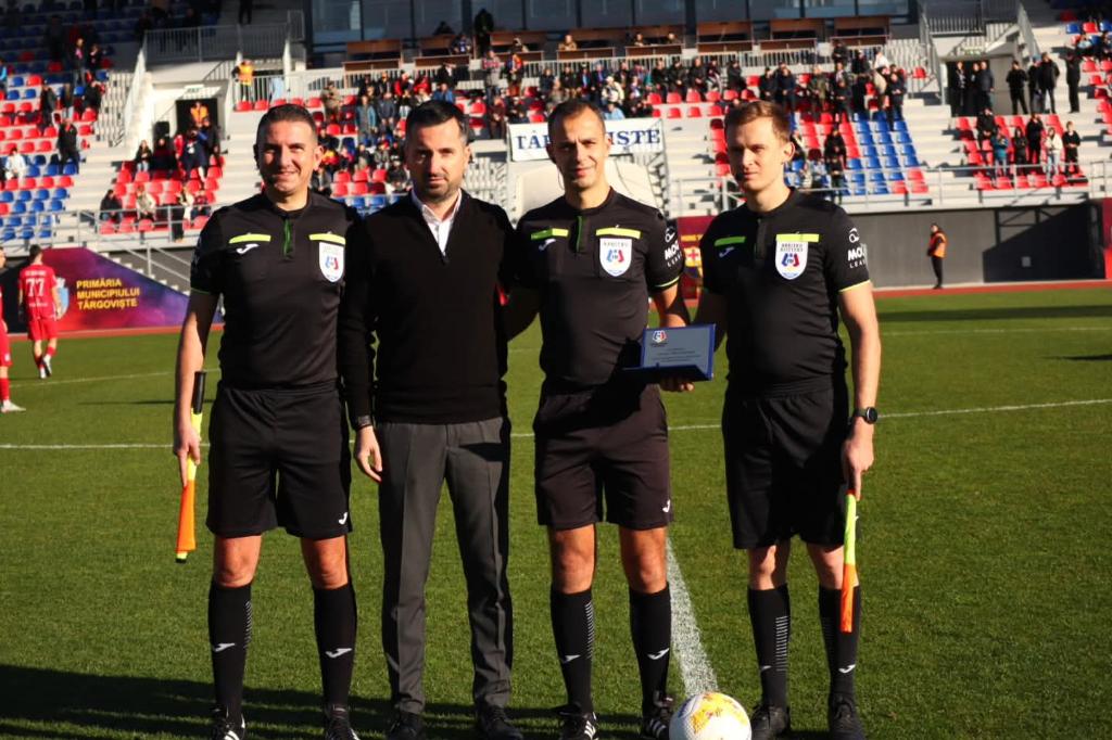 Arbitrul câmpinean Mihai Amorăriței a oficiat la ultimul său meci în liga secundă