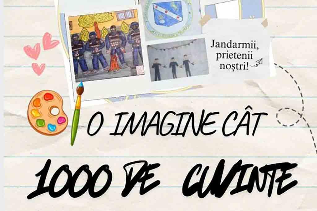 „O imagine cât o mie de cuvinte!“, ediția a II-a a concursului de desen organizat cu ocazia Zilei Jandarmeriei