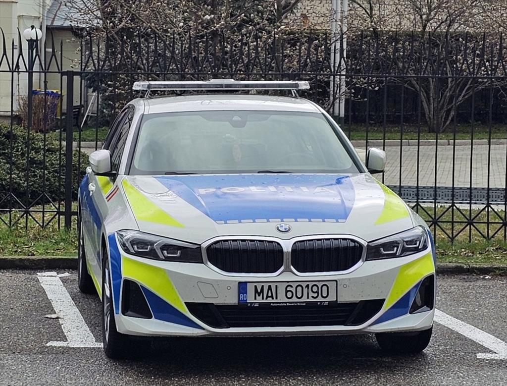 Atenție, șoferi! Poliția Rutieră Câmpina a fost dotată cu un autoturism BMW