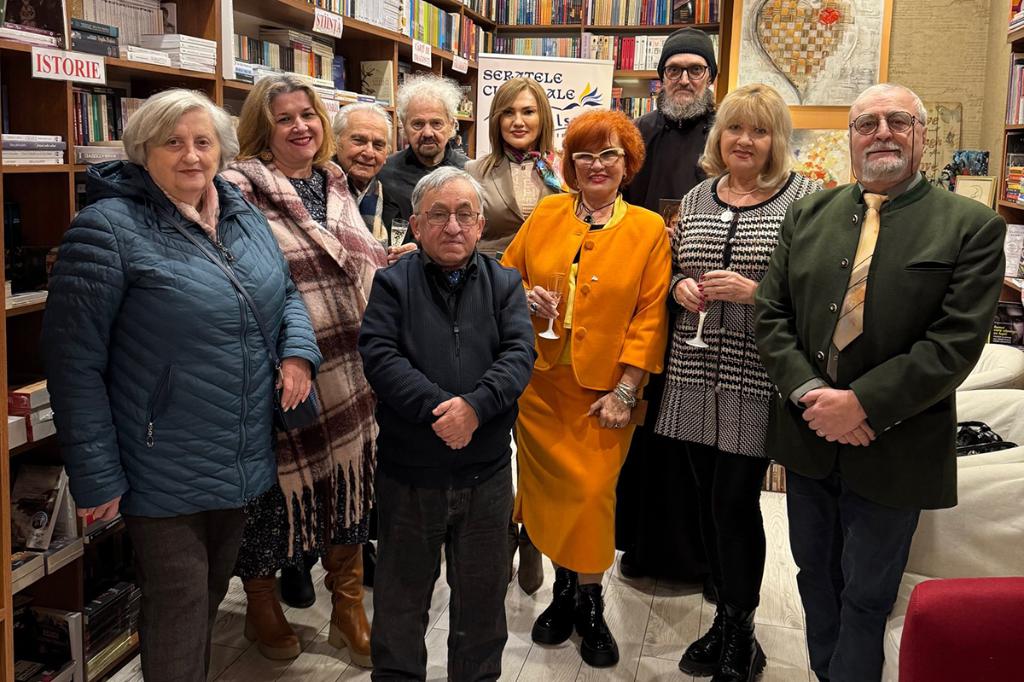 Avanpremiera unui volum de poezie, la Seratele Culturale Elstar Câmpina