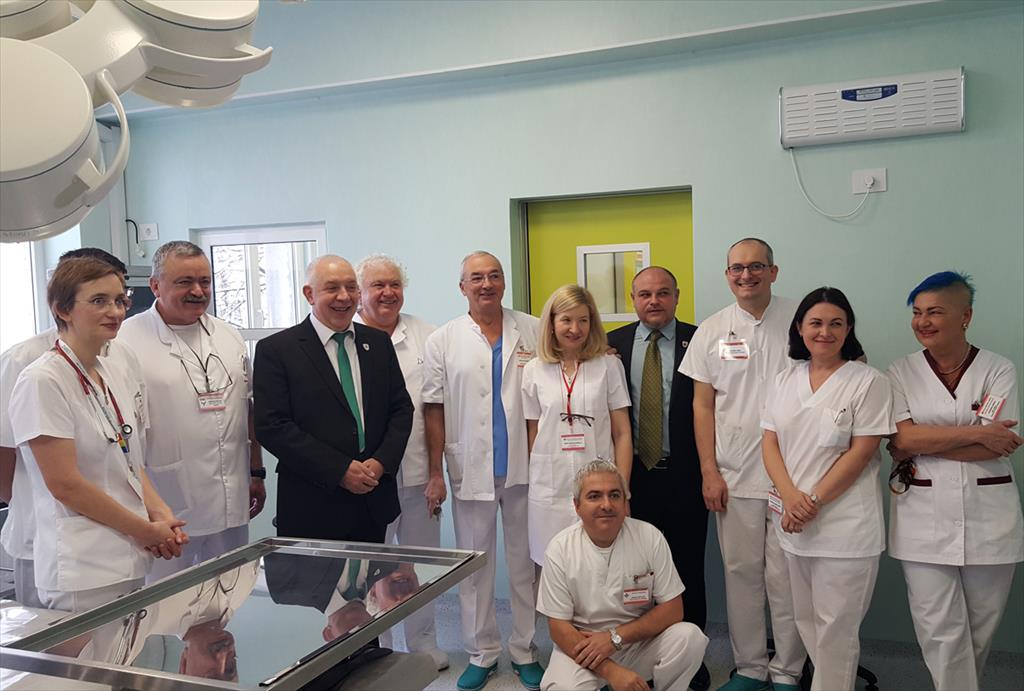 S-a finalizat reabilitarea primului tronson al blocului operator de la Spitalul Municipal Câmpina