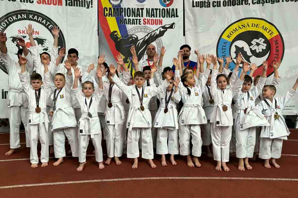 La prima lor participare, sportivii de la Ryu Ken Dojo Telega au obținut 48 medalii la Naționalele SKDUN