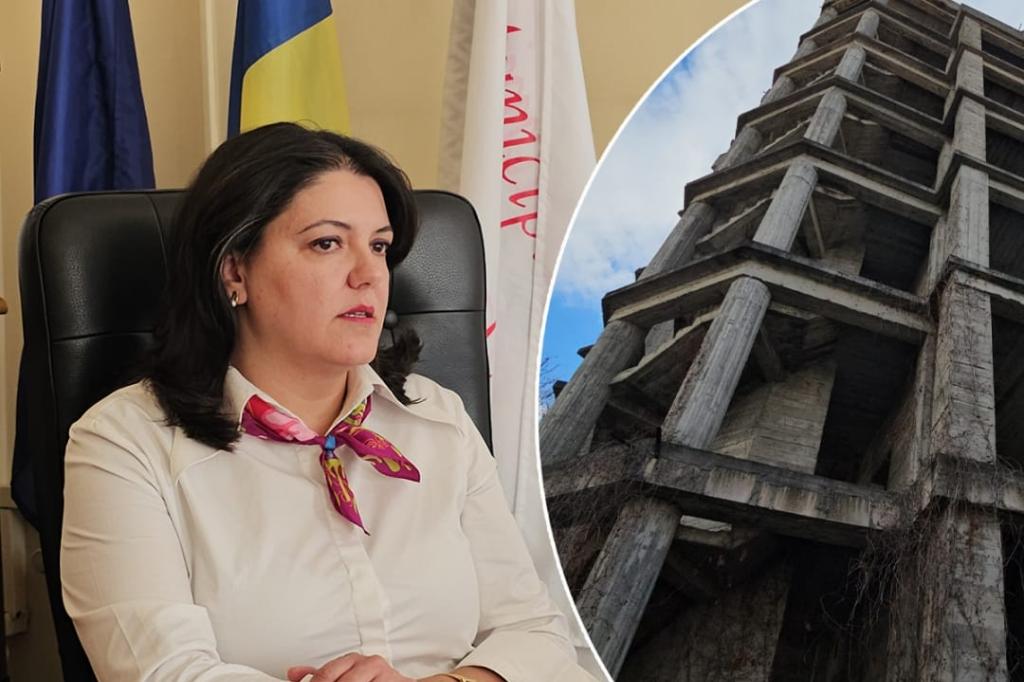 Primarul Câmpinei, Irina Nistor: ”Scopul nostru este să scăpăm de problema turnului înclinat!”