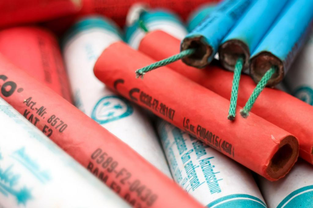 În urma unei percheziții, polițiștii prahoveni au ridicat 20kg articole pirotehnice