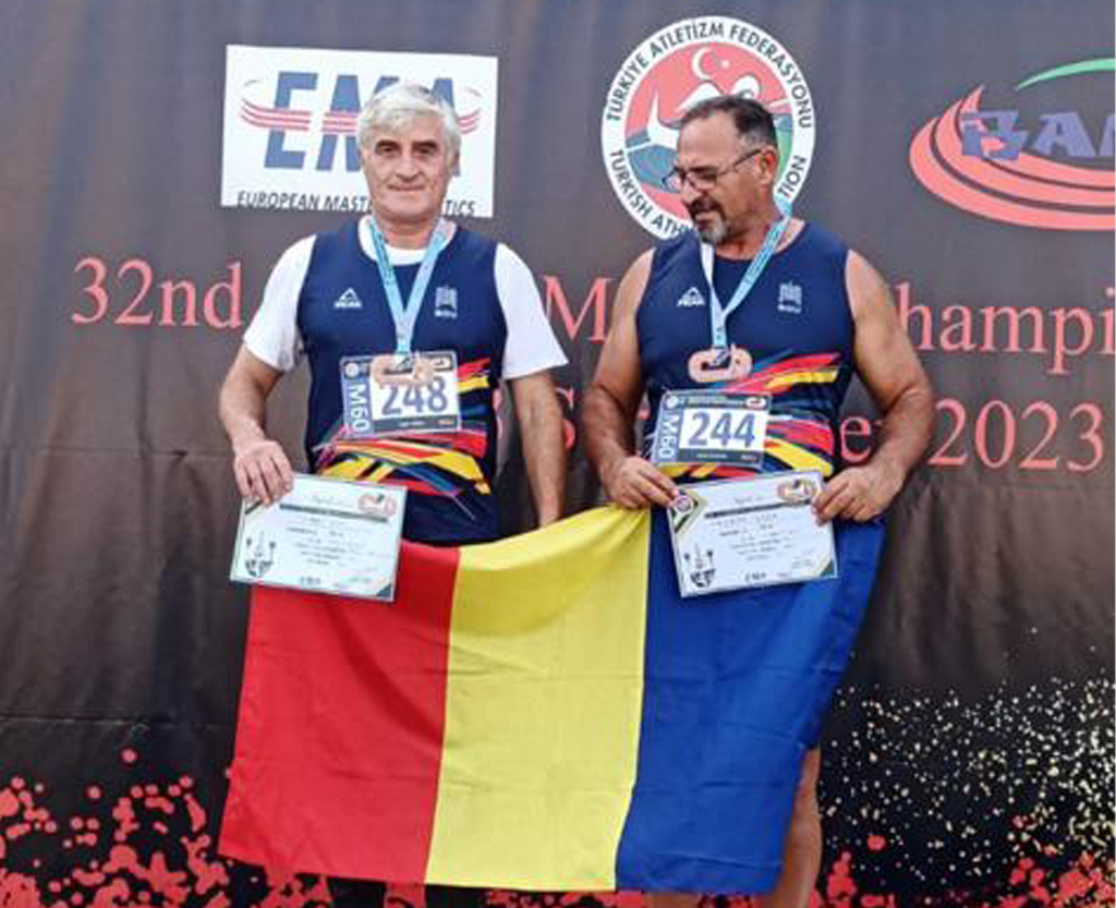 Atletismul câmpinean a obținut o medalie de aur la Balcaniada pentru veterani, de la Izmir
