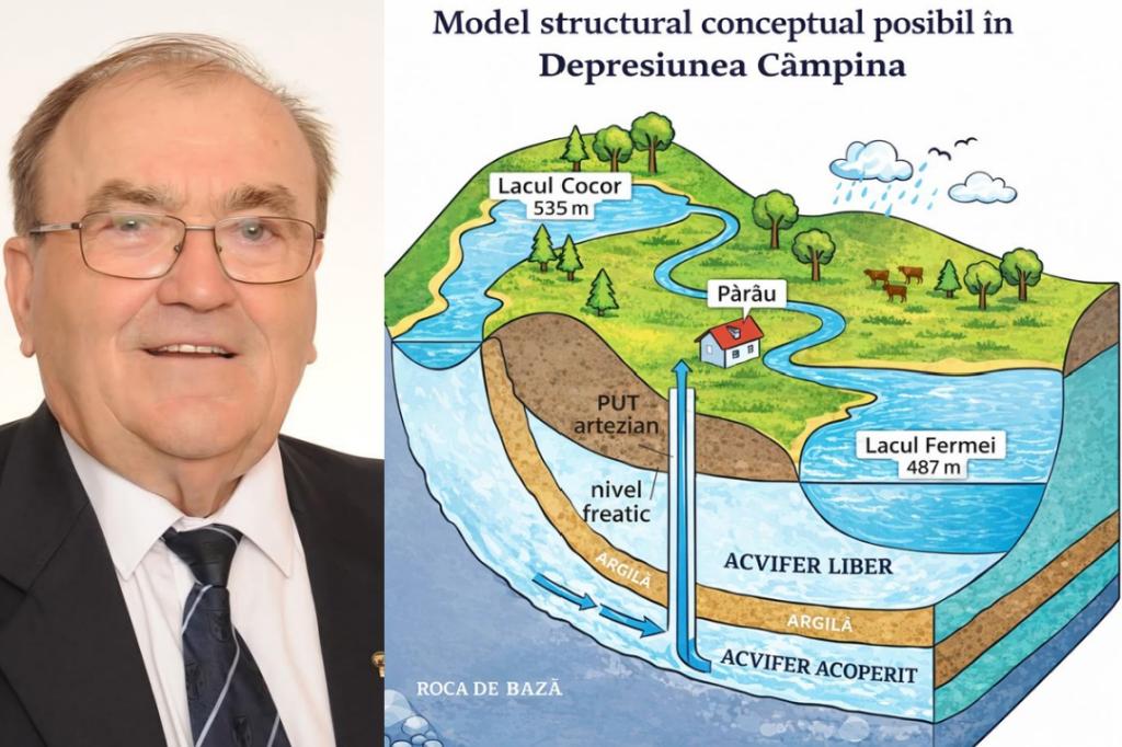 Un renumit fost cercetător de la Institutul de Petrol are o soluție pentru rezolvarea problemei apei în Câmpina
