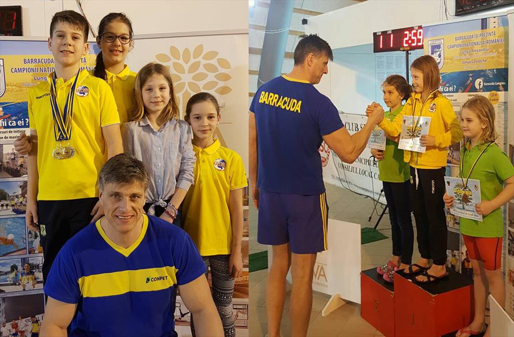 14 cluburi din România au fost prezente la Câmpina, la prima ediţie a Cupei Seva, la nataţie