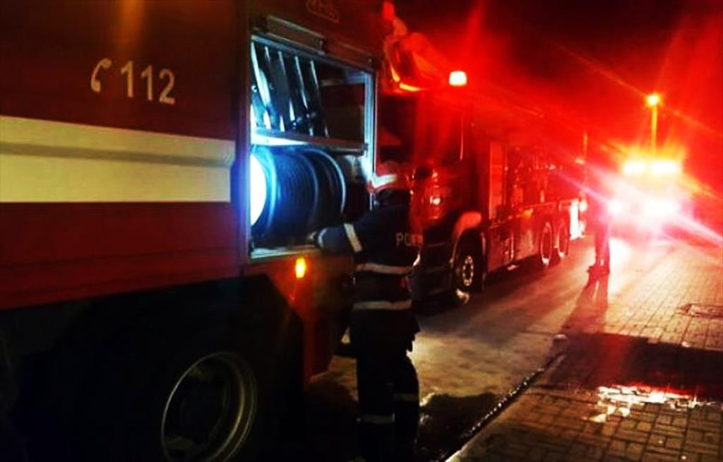 Incendiu în Câmpina la o locuință de pe Strada George Coșbuc