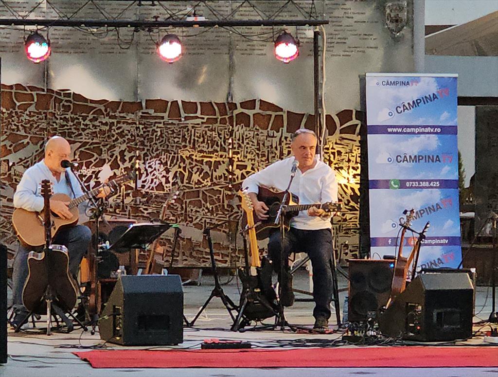 Recital de excepție Nicu Alifantis și Răzvan Mirică la ultimul concert din acest an din seria ”Câmpina Summer Park Music”