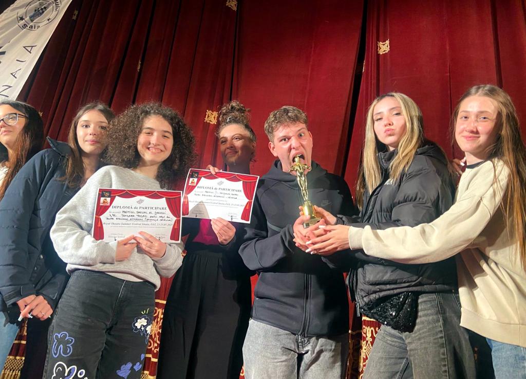 Trupa “Atelierul Actorului” din Câmpina, locul al II-lea la Royal Theatre Summer Festival Sinaia