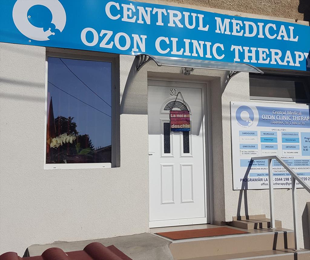 Centrul Medical Ozon Clinic Therapy Câmpina lansează o campanie gratuită de infiltrații cu ozon