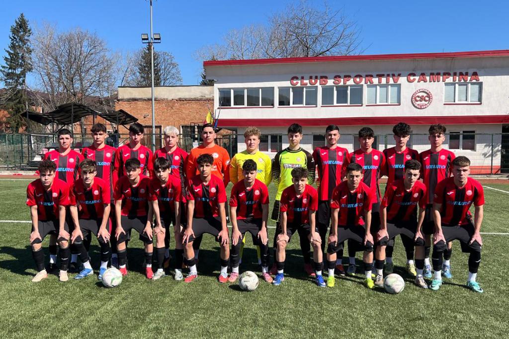 Echipa de juniori mari a CS Câmpina este pregătită pentru play-off